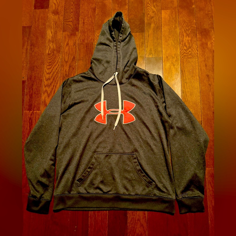Under Armour grey size large hoodie
